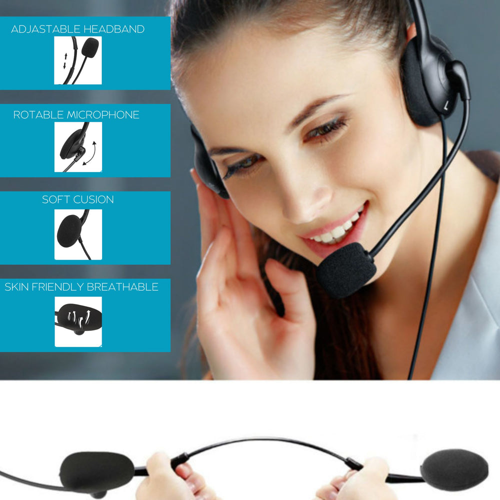 Best USB headset with microphone for work use at call center